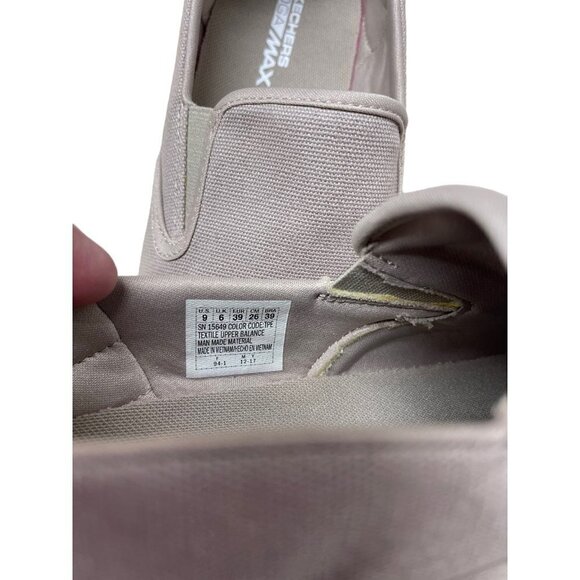 Skechers Go Walk Yoga Max Taupe Color Sneakers Women’s Size 9 - Picture 6 of 7